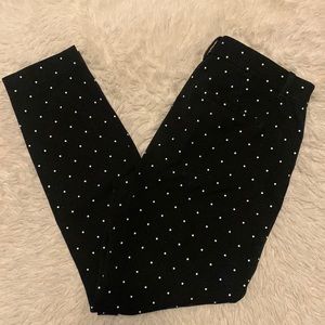 Gap Black, Polka Dot Pants
